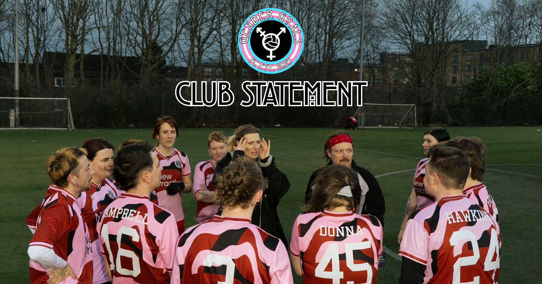 SFA Ban on Trans Women – Gender Goals FC Statement